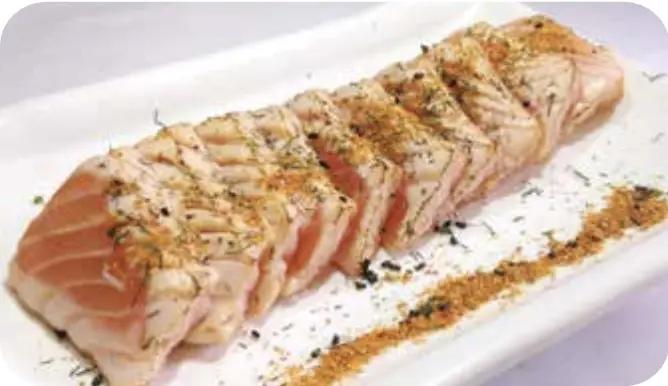 Tataki saumon