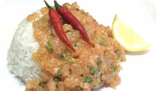 Chirashi saumon thaï