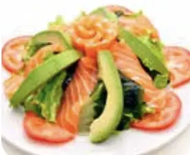Salade de saumon